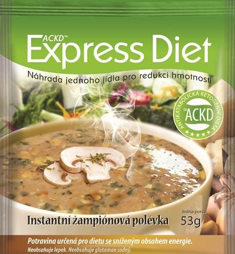 Good Nature Express Diet - instantní polévka Žampionová 53 g
