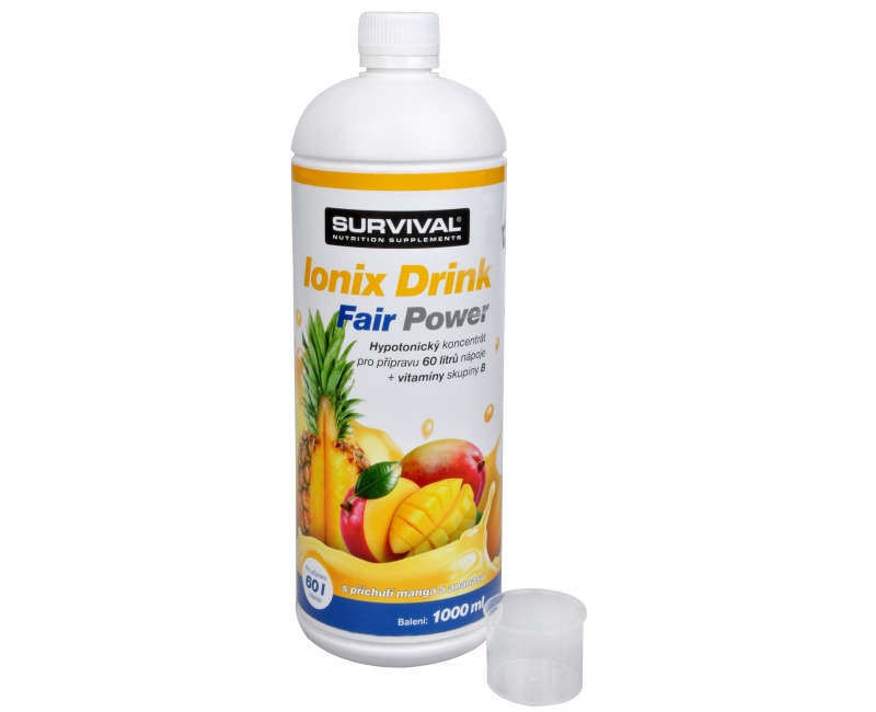 Survival Ionix Drink Fair Power 1000 ml Ionix Drink Fair Power Ananas + Mango