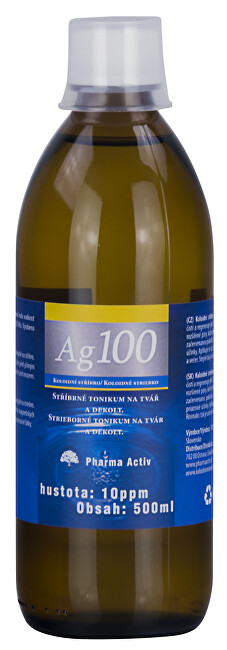 Zobrazit detail výrobku Natural Pharm Koloidní stříbro Ag100 10ppm 500 ml Zobrazit detail výrobku Natural Pharm Koloidní stříbro Ag100 10ppm 500 ml