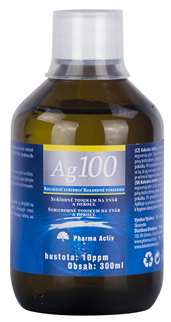 Zobrazit detail výrobku Natural Pharm Koloidné striebro Ag100 10ppm 300 ml Zobrazit detail výrobku Natural Pharm Koloidné striebro Ag100 10ppm 300 ml