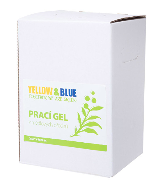Zobrazit detail výrobku Yellow & Blue Prací gel z mýdlových ořechů 5 l Zobrazit detail výrobku Yellow & Blue Prací gel z mýdlových ořechů 5 l