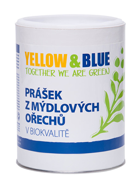Yellow & Blue Prášek z mýdlových ořechů v bio kvalitě dóza 0,5 kg