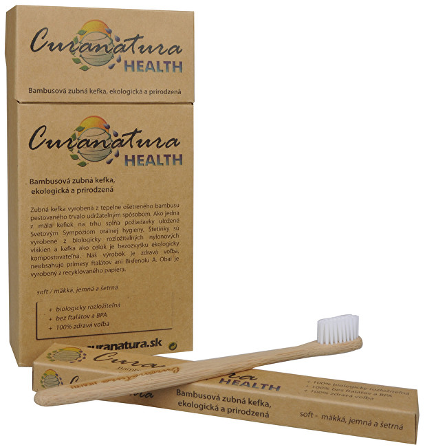 Curanatura Zdravý zubní kartáček Curanatura 12 ks Health - zdravá volba