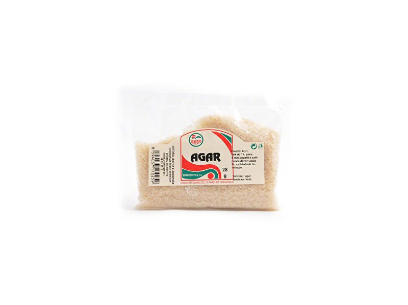 Zobrazit detail výrobku Sunfood Agar - agar přírodní 28 g Zobrazit detail výrobku Sunfood Agar - agar přírodní 28 g