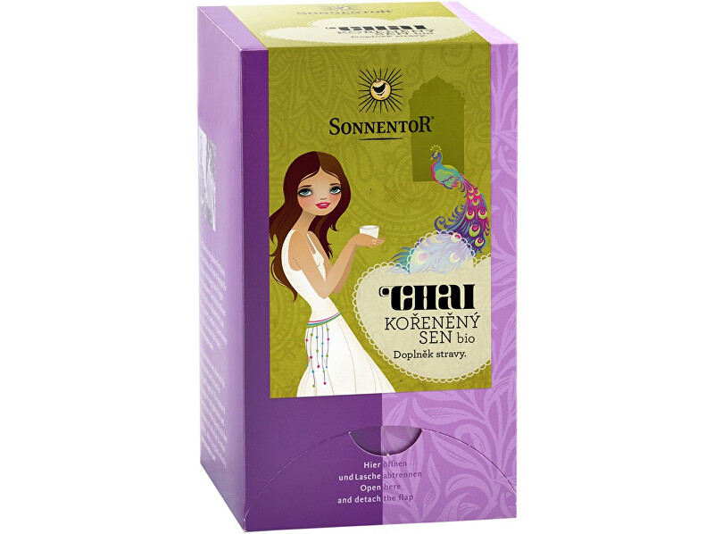 Zobrazit detail výrobku Sonnentor Bio Chai - kořeněný sen 36 g dvoukomorový Zobrazit detail výrobku Sonnentor Bio Chai - kořeněný sen 36 g dvoukomorový