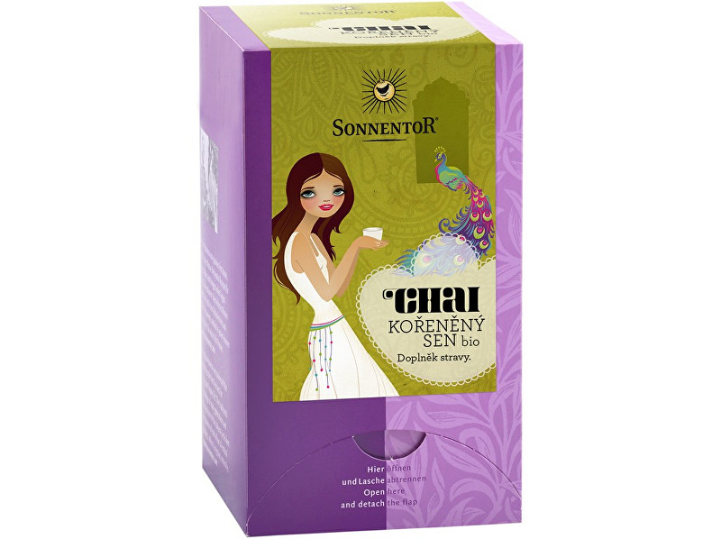 Zobrazit detail výrobku Sonnentor Bio Chai - kořeněný sen 36 g dvoukomorový Zobrazit detail výrobku Sonnentor Bio Chai - kořeněný sen 36 g dvoukomorový