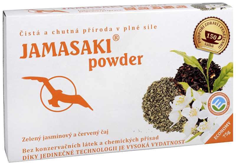 Phoenix Division Jamasaki powder - zelený jasmínový a červený čaj 75 g