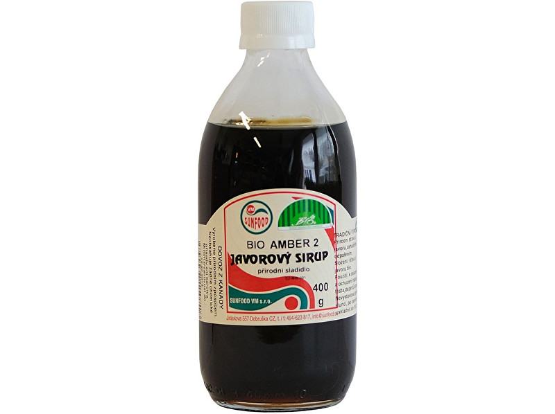Zobrazit detail výrobku Sunfood Bio Javorový sirup 400g Zobrazit detail výrobku Sunfood Bio Javorový sirup 400g