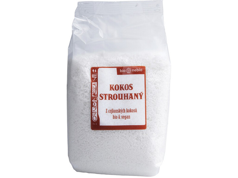 Bio nebio s. r. o. Bio kokos strouhaný 200g