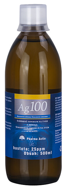 Zobrazit detail výrobku Aurum Koloidní stříbro Ag100 (25ppm) 500 ml Zobrazit detail výrobku Aurum Koloidní stříbro Ag100 (25ppm) 500 ml