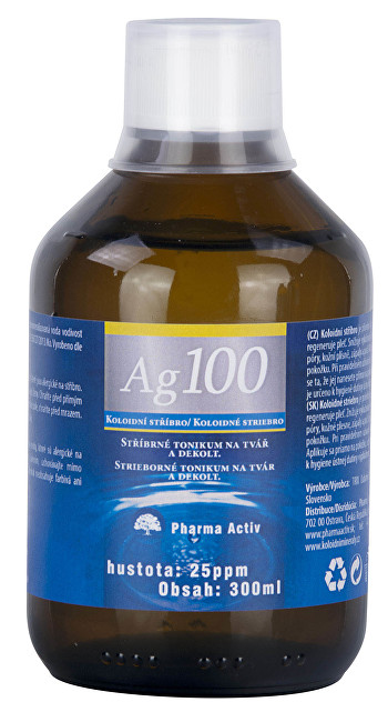 Zobrazit detail výrobku Pharma Activ Koloidní stříbro Ag100 (25ppm) 300 ml Zobrazit detail výrobku Pharma Activ Koloidní stříbro Ag100 (25ppm) 300 ml