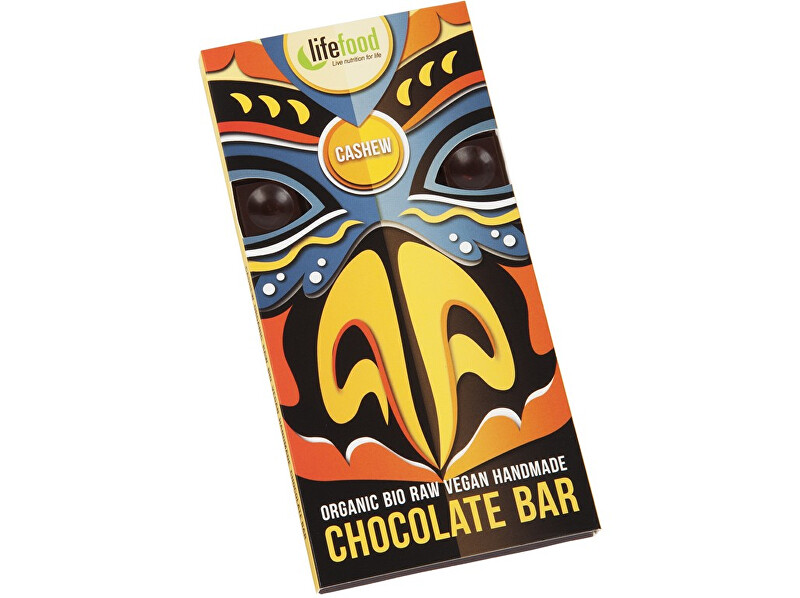 Zobrazit detail výrobku Lifefood Bio Lifefood Chocolate s kousky kešu ořechy 70g Zobrazit detail výrobku Lifefood Bio Lifefood Chocolate s kousky kešu ořechy 70g