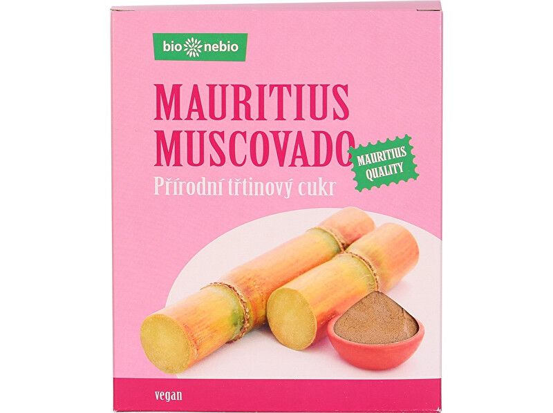 Bio nebio s. r. o. Muscovado přírodní třtinový cukr 400g