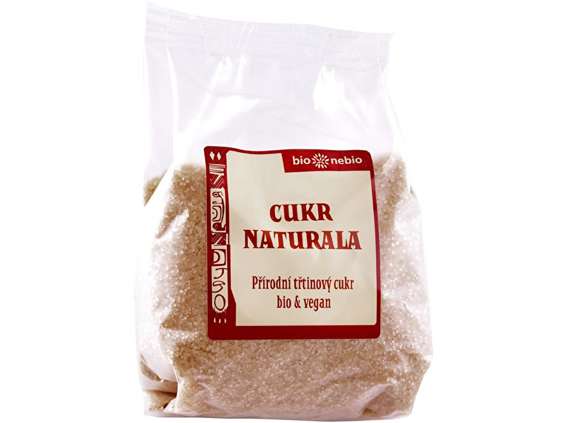 Zobrazit detail výrobku Bio nebio s. r. o. Bio Naturala přírodní třtinový cukr 400g Zobrazit detail výrobku Bio nebio s. r. o. Bio Naturala přírodní třtinový cukr 400g