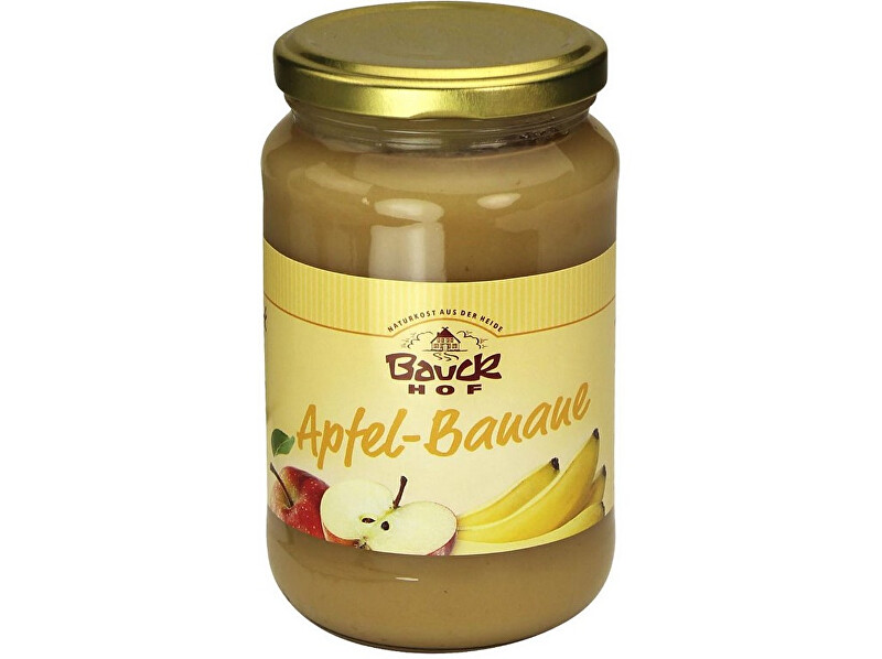 Zobrazit detail výrobku Bauck hof Bio Ovocné pyré Jablko+Banán - neslazené 360 g Zobrazit detail výrobku Bauck hof Bio Ovocné pyré Jablko+Banán - neslazené 360 g