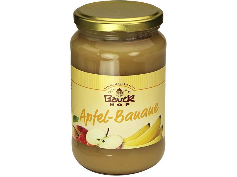 Bauck hof Bio Ovocné pyré Jablko+Banán - neslazené 360 g