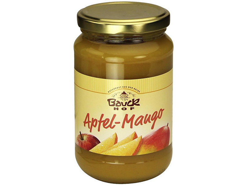 Zobrazit detail výrobku Bauck hof Bio Ovocné pyré Jablko+Mango - neslazené 360 g Zobrazit detail výrobku Bauck hof Bio Ovocné pyré Jablko+Mango - neslazené 360 g