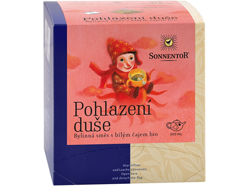 Zobrazit detail výrobku Sonnentor Bio Pohlazení duše 30 g pyramida (12 ks pyramid) Zobrazit detail výrobku Sonnentor Bio Pohlazení duše 30 g pyramida (12 ks pyramid)