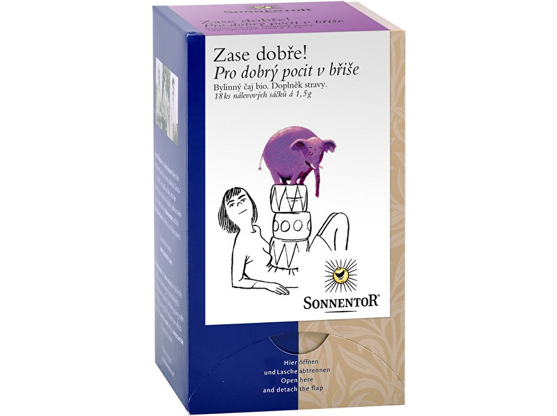 Zobrazit detail výrobku Sonnentor Bio Pro dobrý pocit v břiše - bylinný porc.čaj dvoukomorový 27g Zobrazit detail výrobku Sonnentor Bio Pro dobrý pocit v břiše - bylinný porc.čaj dvoukomorový 27g