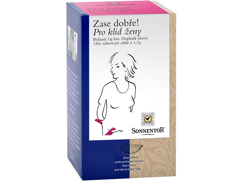 Sonnentor Bio Pro klid ženy - bylinný porc.čaj dvoukomorový 27g