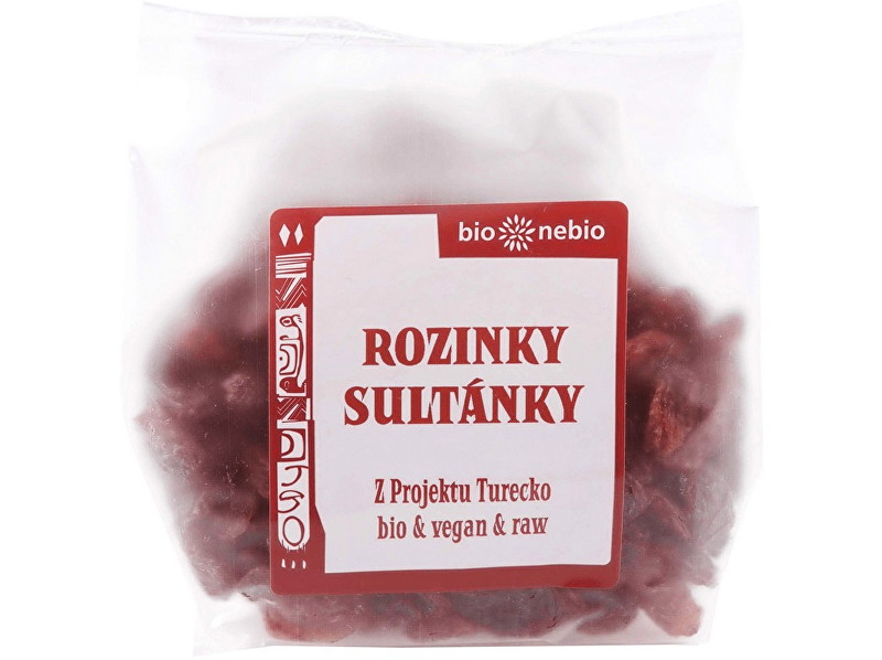 Bio nebio s. r. o. Bio Rozinky sultánky 150g