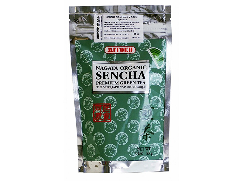 Zobrazit detail výrobku Sencha zelený čaj BIO 85 g Zobrazit detail výrobku Sencha zelený čaj BIO 85 g
