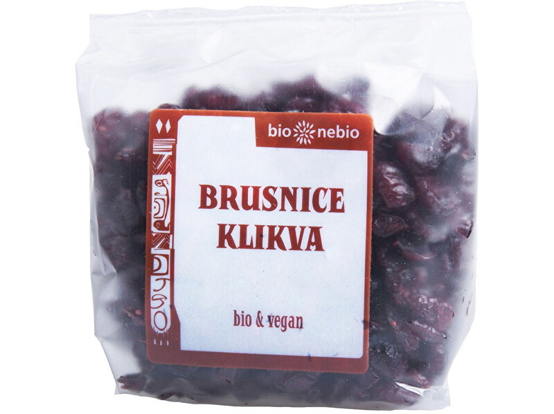 Bio nebio s. r. o. Bio klikva bez cukru 75g