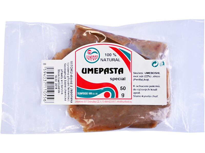 Zobrazit detail výrobku Sunfood Umepasta 50g Zobrazit detail výrobku Sunfood Umepasta 50g