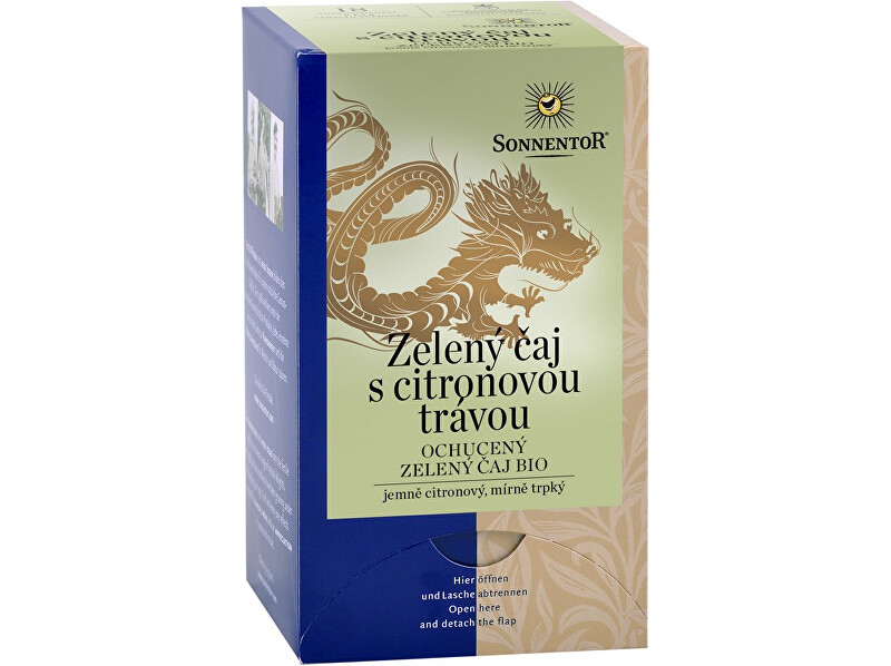 Zobrazit detail výrobku Sonnentor Bio Zelený čaj citronová tráva porc. dárkový 21.6g Zobrazit detail výrobku Sonnentor Bio Zelený čaj citronová tráva porc. dárkový 21.6g