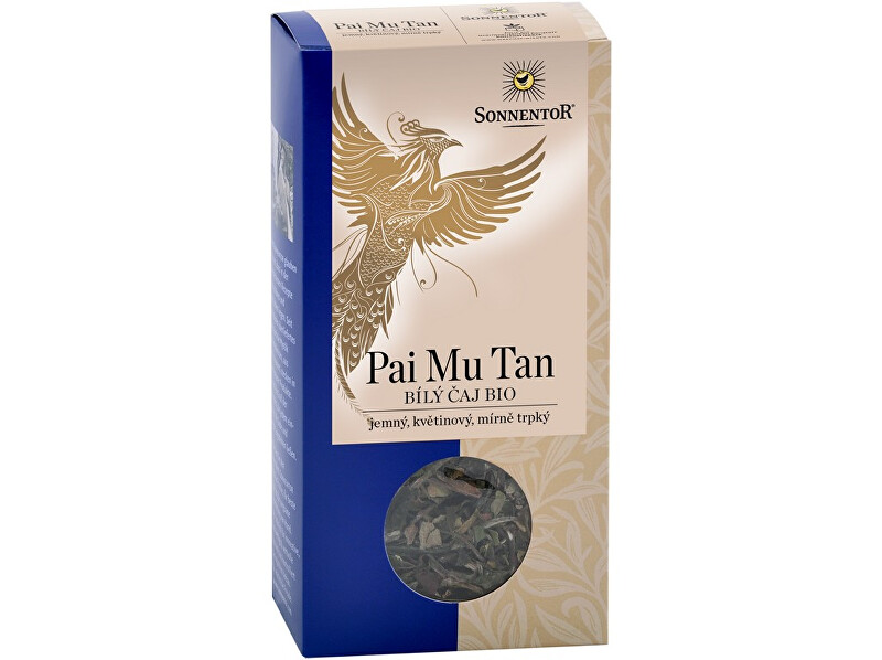 Zobrazit detail výrobku Sonnentor Bílý čaj Pai mu tan bio syp. 40 g Zobrazit detail výrobku Sonnentor Bílý čaj Pai mu tan bio syp. 40 g