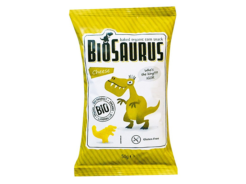 Zobrazit detail výrobku Biosaurus Bio Biosaurus křupky se sýrem 50g Zobrazit detail výrobku Biosaurus Bio Biosaurus křupky se sýrem 50g