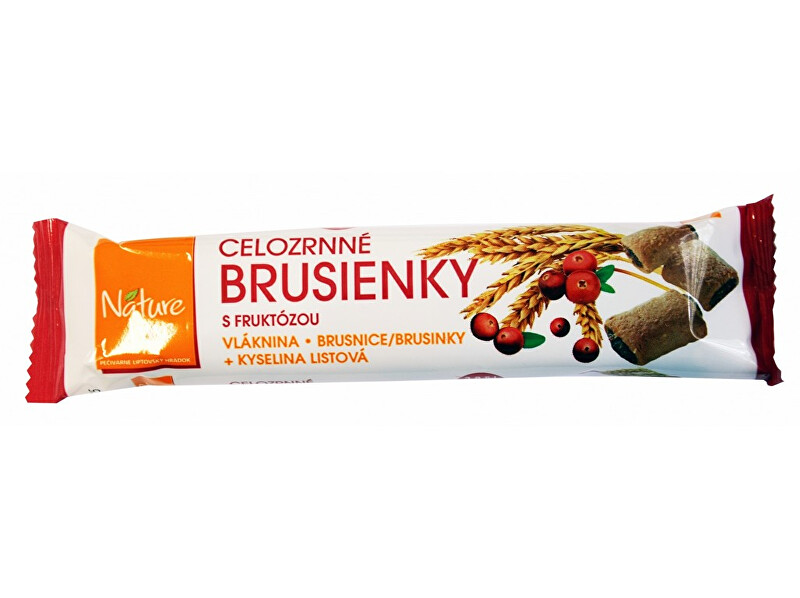 Zobrazit detail výrobku Nature Line Brusinky celozrnné sušenky 65g Zobrazit detail výrobku Nature Line Brusinky celozrnné sušenky 65g