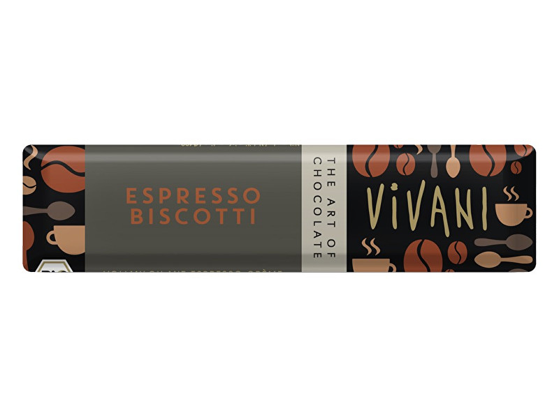 VIVANI Bio tyčinka Čokoládová s espresso náplní 40g