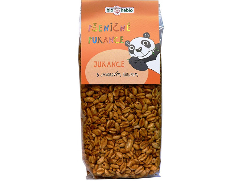 Bio nebio s. r. o. Bio Jukance - pšeničné pukance 150g