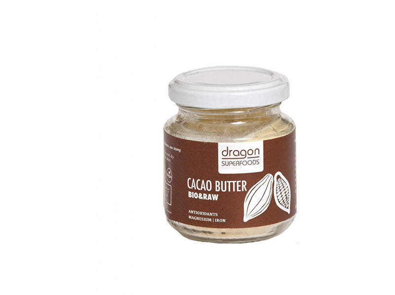 Dragon superfoods Bio Kakaové máslo 100ml RAW
