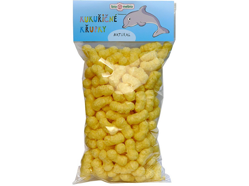 Bio nebio s. r. o. Bio Kukuřičné křupky natural 100g