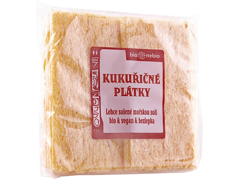 Zobrazit detail výrobku Bio nebio s. r. o. Bio kukuřičné plátky křupavé 75 g Zobrazit detail výrobku Bio nebio s. r. o. Bio kukuřičné plátky křupavé 75 g