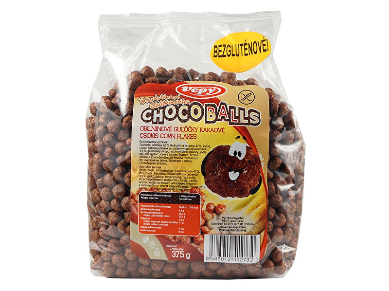 Vepy Kuličky obil. kakaové bezlepkové 375g