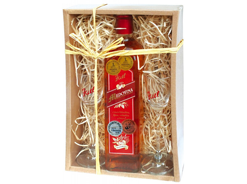Zobrazit detail výrobku Kitl Medovina 500ml+2skleničky dárkové balení Zobrazit detail výrobku Kitl Medovina 500ml+2skleničky dárkové balení
