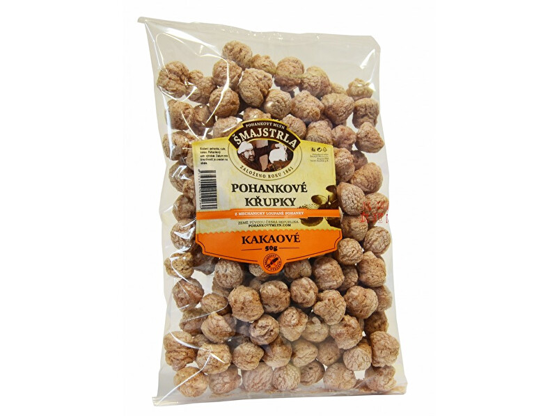Zobrazit detail výrobku Šmajstrla Pohankové křupky Kakaové 50g Zobrazit detail výrobku Šmajstrla Pohankové křupky Kakaové 50g