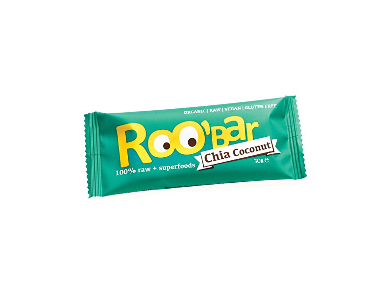 Zobrazit detail výrobku Roobar Bio tyčinka Roobar Datlová s chia a kokosem 30g RAW Zobrazit detail výrobku Roobar Bio tyčinka Roobar Datlová s chia a kokosem 30g RAW