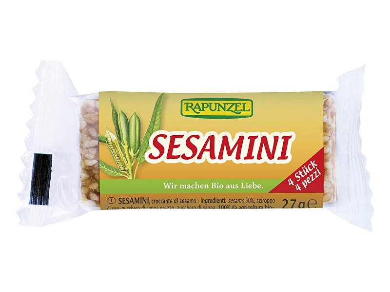 Zobrazit detail výrobku Rapunzel Bio Sesamini - sezamové plátky 27g Zobrazit detail výrobku Rapunzel Bio Sesamini - sezamové plátky 27g