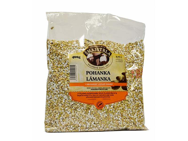 Zobrazit detail výrobku Šmajstrla Pohanka Lámanka 400g Zobrazit detail výrobku Šmajstrla Pohanka Lámanka 400g