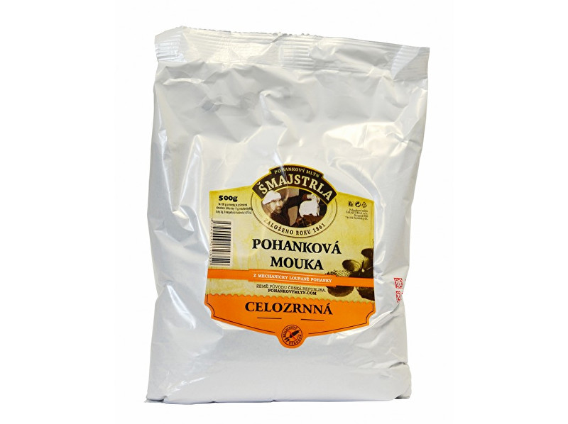 Šmajstrla Pohanková mouka celozrnná 500g
