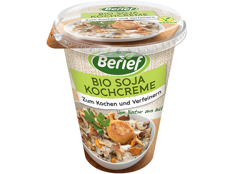 Zobrazit detail výrobku Berief Bio sojová smetana BERIEF 200ml Zobrazit detail výrobku Berief Bio sojová smetana BERIEF 200ml