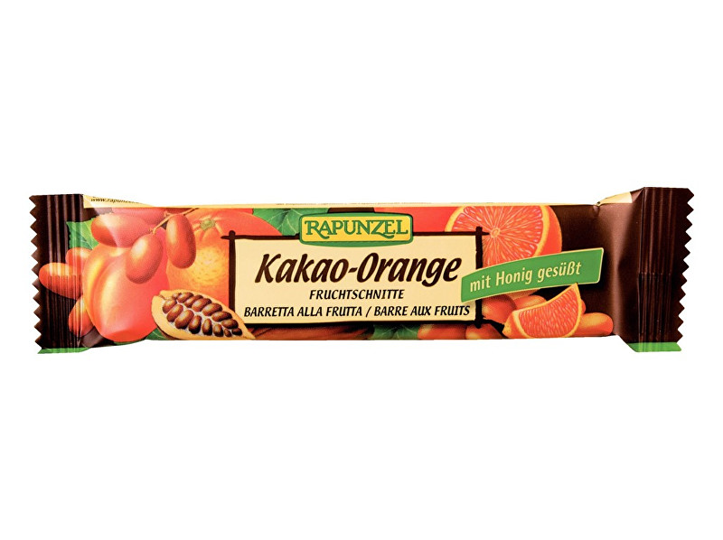 Zobrazit detail výrobku Rapunzel Bio tyčinka Kakao-Pomeranč 40g Zobrazit detail výrobku Rapunzel Bio tyčinka Kakao-Pomeranč 40g