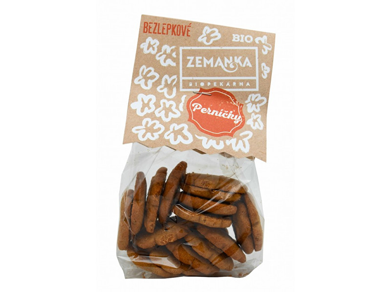 Zobrazit detail výrobku Biopekárna Zemanka Bio Bezlepkové perníčky 100 g Zobrazit detail výrobku Biopekárna Zemanka Bio Bezlepkové perníčky 100 g