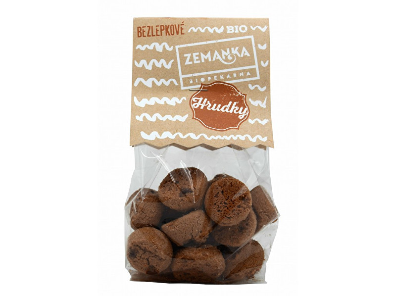Zobrazit detail výrobku Biopekárna Zemanka Bio Bezlepkové čokoládové hrudky 100 g Zobrazit detail výrobku Biopekárna Zemanka Bio Bezlepkové čokoládové hrudky 100 g