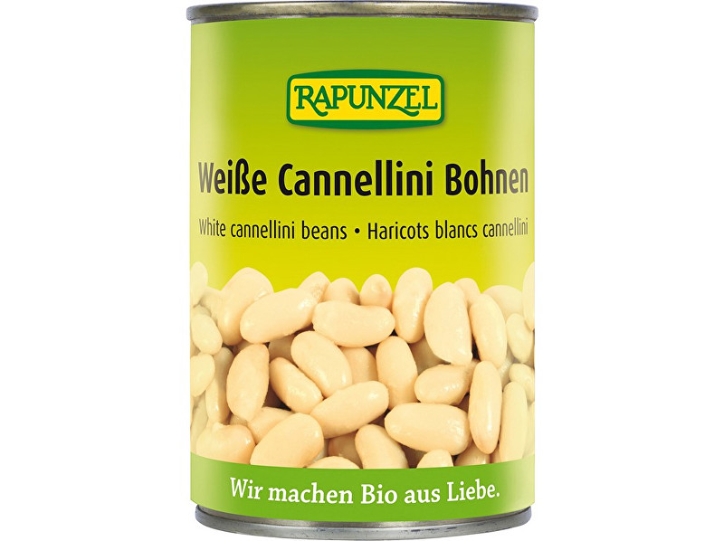 Rapunzel Bio bílá fazole sterilovaná 400g