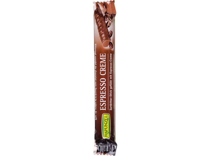 Zobrazit detail výrobku Rapunzel Bio čokoládová tyčinka Espresso 22g Zobrazit detail výrobku Rapunzel Bio čokoládová tyčinka Espresso 22g
